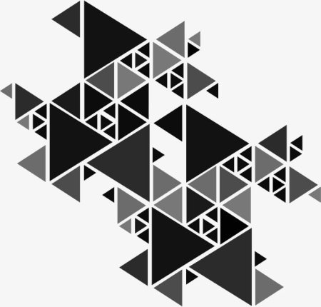 Композиция из треугольников