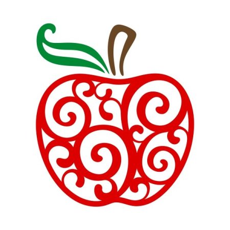 Орнамент с яблоками