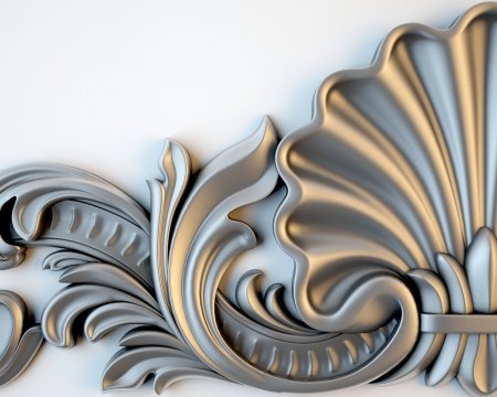 3ds Max лепнина рефлености