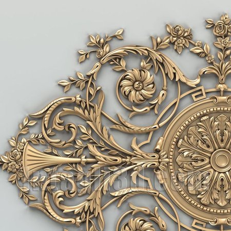 Decor Carved CNC 3d model