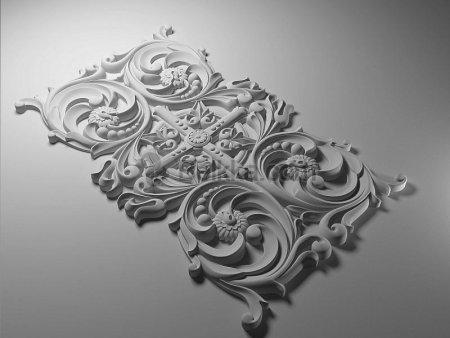 3d резьба для CNC завиток