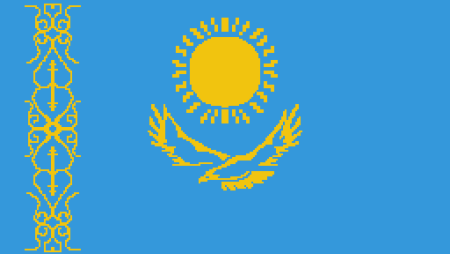 Солнце на флаге Казахстана