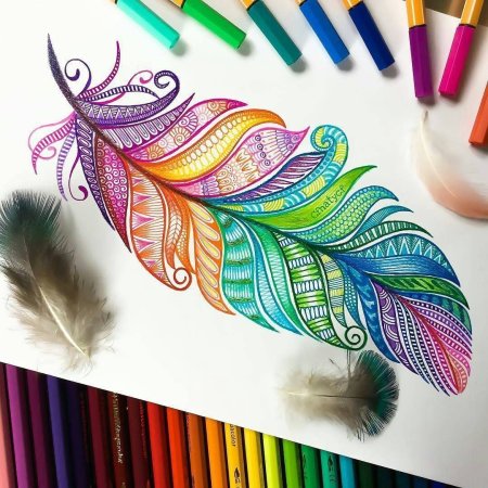 Рисунки фломастерами