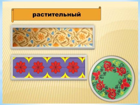 Растительный орнамент в полосе