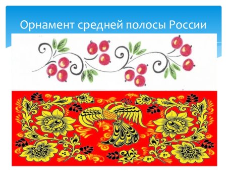 Геометрический орнамент в полосе
