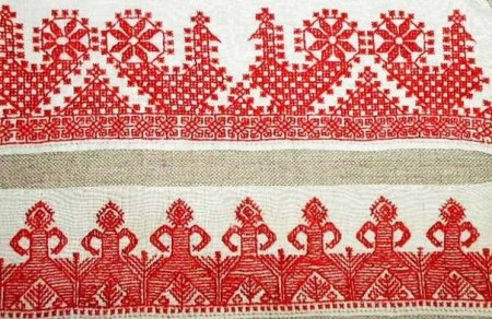 Уральская народная вышивка