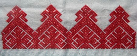 Уральская народная вышивка