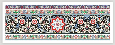 Арабский Багдади орнамент