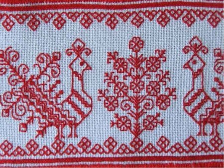Карельские узоры Заонежская вышивка