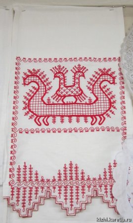 Заонежская вышивка Карелия