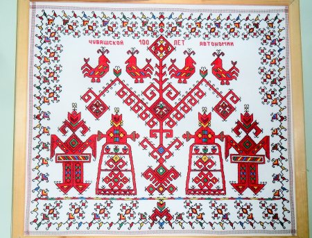 Чувашская вышивка и орнамент