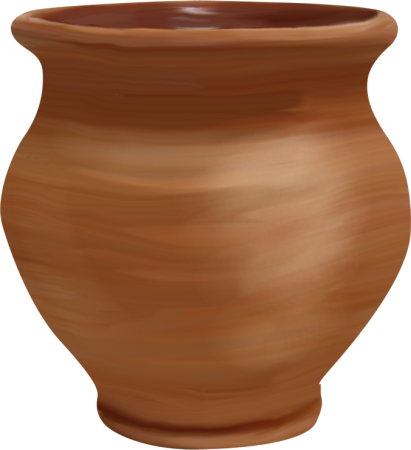 Горшок мульт эскиз