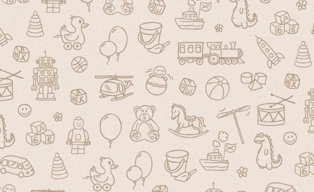 Детский паттерн бесшовный
