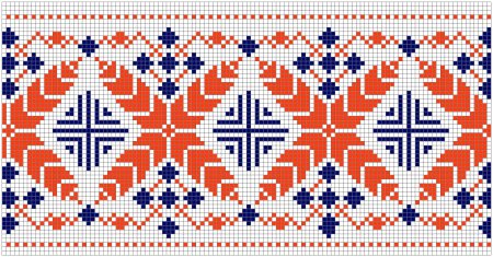 Вышивка орнамент