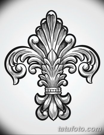 Геральдическая Королевская Лилия