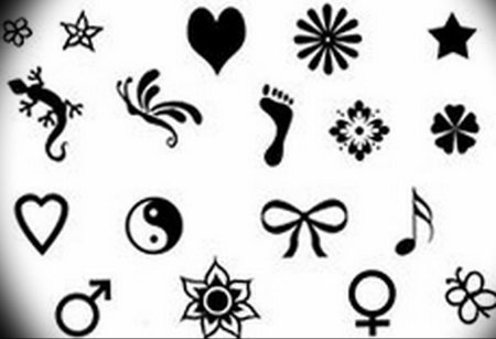 Маленькие простые рисунки