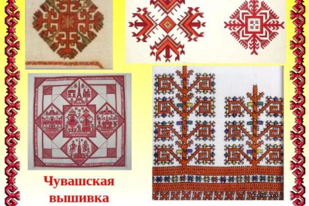Чувашская вышивка Кеске