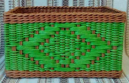 Методы плетения из газетных трубочек