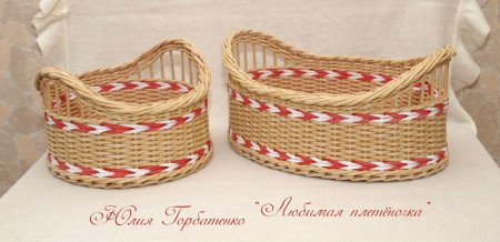 Орнамент плетеной корзины