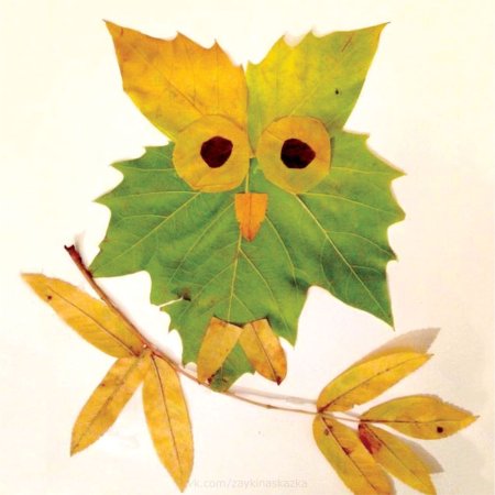 Узоры из листьев клена (46 фото)