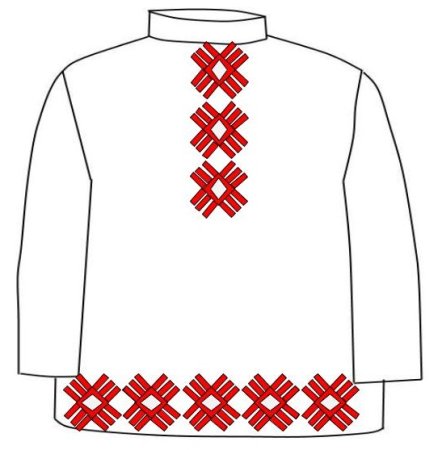 Растительный орнамент эскиз