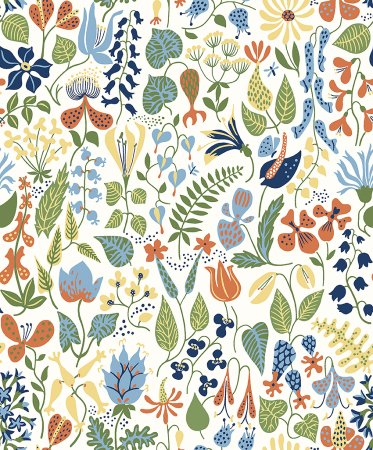Scandi Print Scandinavian Folk Art