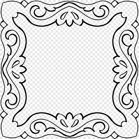 Рамка из орнамента
