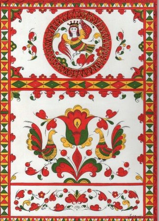 Северодвинская роспись Борецкая