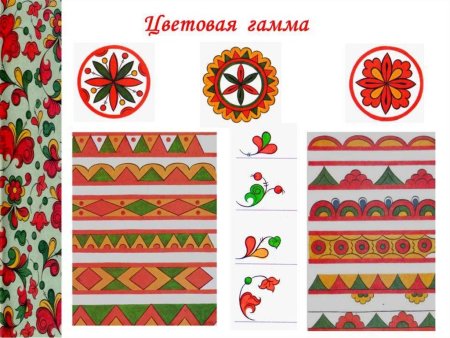 Узоры Северной Двины пермогорская роспись по дереву