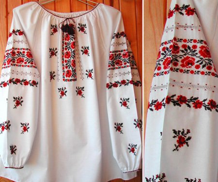 Украинские узоры на одежде (49 фото)