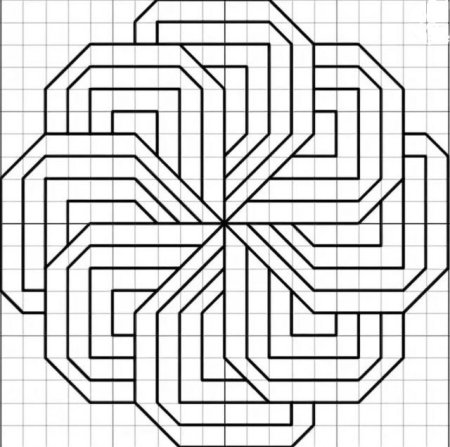 Узоры по клеточкам