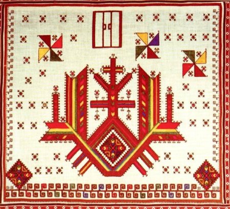 Чувашский дуб орнамент