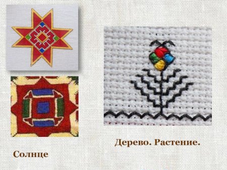 Чувашская обережная вышивка