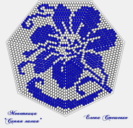 Мозаичное плетение бисером по кругу