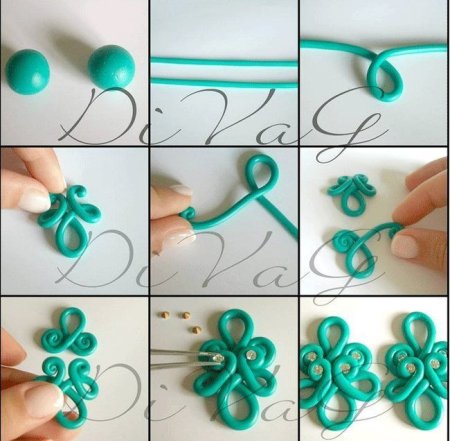 Украшения из мастики