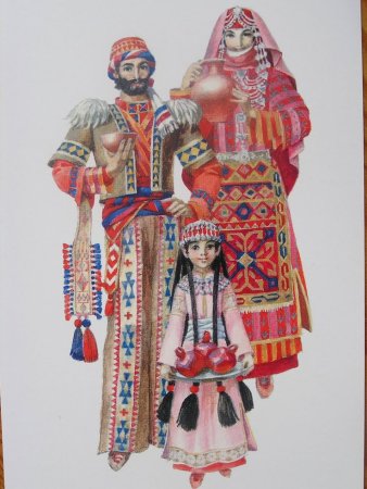 Армянский костюм логотип