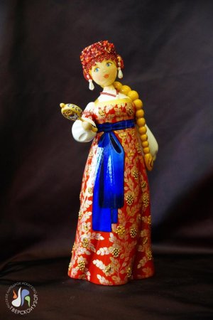 Кукла деревянная Тверская