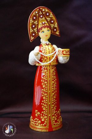 Кукла деревянная Тверская
