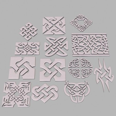 3d STL Кельтский узел