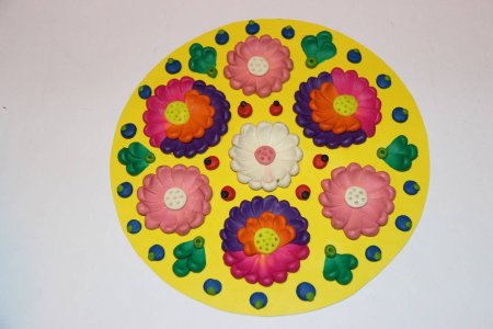 Пластилинография петух