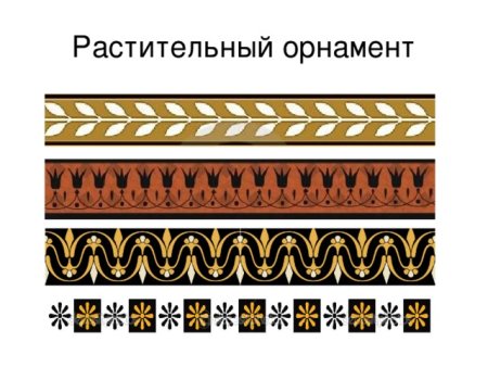 Пальметта греческий орнамент