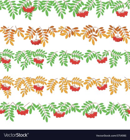 Узор из ягод и листьев (42 фото)