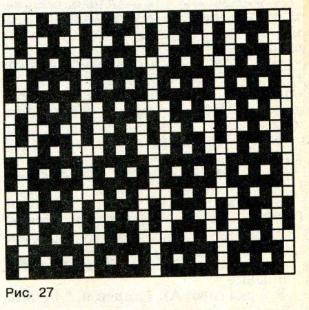 Ленивый жаккард Mosaic Knitting.