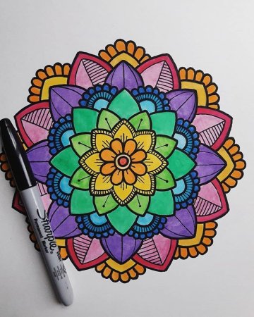 Рисование фломастерами для начинающих