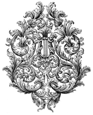 Узоры рококо и Барокко