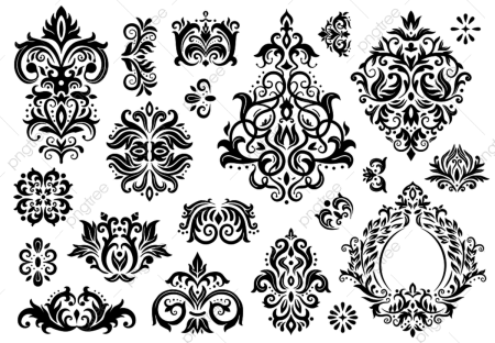 Викторианский стиль орнамент