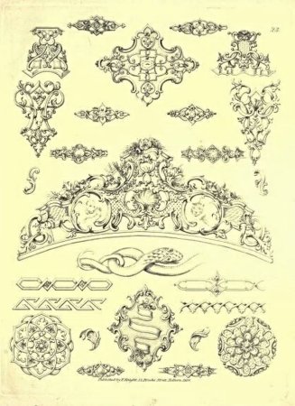 Узоры для декупажа