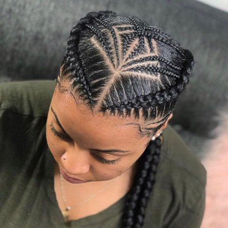 Брейды корона