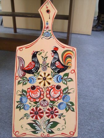 Меловая доска в рамке
