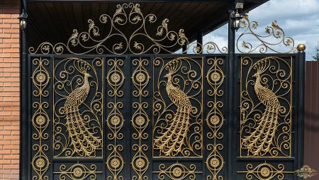 Иранская ковка Павлин